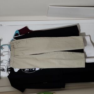 Khaki school pants